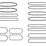 PARKSIDE® Kit de chaînes de scie de rechange, 2 pièces