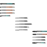 PARKSIDE® Lames de scie sauteuse PSTZ 3 A1, 5 pièces