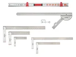 PARKSIDE® Set d'équerres, niveau à bulle gradué ou guide de coupe angulaire