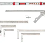 PARKSIDE® Set d'équerres, niveau à bulle gradué ou guide de coupe angulaire