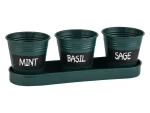 Lot de 3 pots pour herbes aromatiques - Image 12