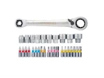 Jeu de clés à douille, 31 pièces