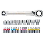 Jeu de clés à douille, 31 pièces