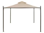 LIVARNO home Tonnelle de jardin, 2,95 x 2,95 x 2,6 m, beige/anthracite - Image 2
