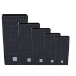 Prosperplast Pot de fleurs Rato Square, avec insert de plantation