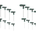 PARKSIDE® Jeu de clés mâles à poignée en T, 8 pièces