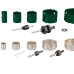 Scie cloche, 9 pièces