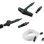 PARKSIDE® Brosse à jantes, brosse plate ou tuyau d'aspiration avec préfiltre