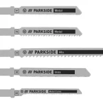 PARKSIDE® Set de 5 lames de scie sauteuse PSTZ 3 A1