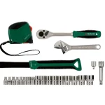 Boîte à outils avec visseuse sans fil PWBM A1, 92 pièces