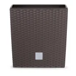 Prosperplast Jardinière Rato Low, en rotin tressé