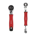 PARKSIDE® Clé multi-cliquet ou cliquet 8 en 1, poignée bi-matière