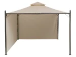 LIVARNO home Tonnelle de jardin, 2,95 x 2,95 x 2,6 m, beige/anthracite