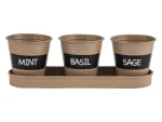 Lot de 3 pots pour herbes aromatiques - Image 11