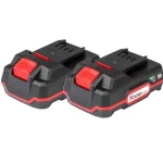 Lot de 2 batteries, 2 Ah, 20 V