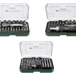 PARKSIDE® Set de clé à cliquet, embouts et douilles ou set d'embouts ou set d'embouts de tournevis à cliquet et de douilles