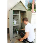 Armoire de jardin Lena, 83 x 45 x 178 cm