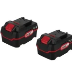 Lot de 2 batteries, 4 Ah, 20 V